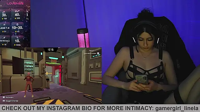 Gamergirl-Linela live sex cam