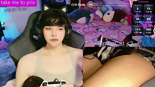 BimboCat live sex cam
