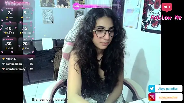 Abysparadise's cam snapshot