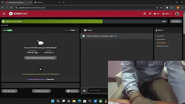 tharki-anand's cam snapshot