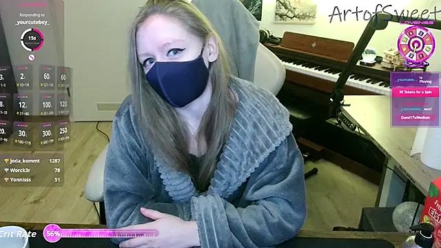 ArtofSweet's cam snapshot