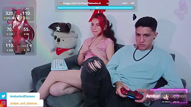 Ambar_and_daimon_'s cam snapshot