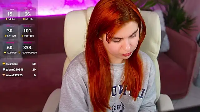 GingerPinky's cam snapshot