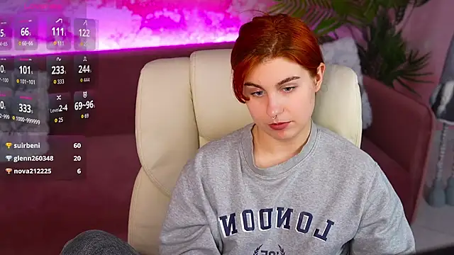 GingerPinky's cam snapshot