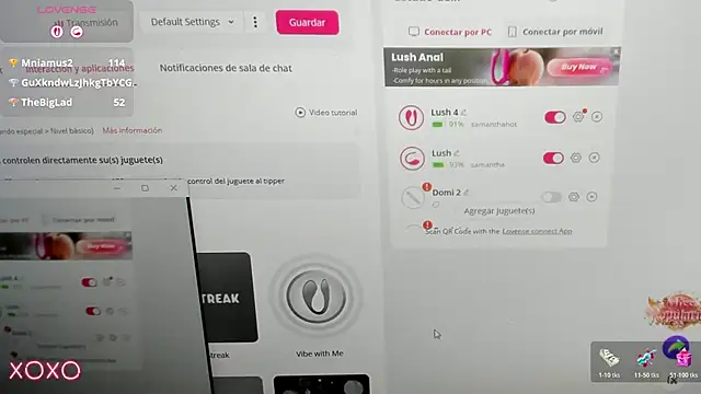 samanthaExsotic live sex cam