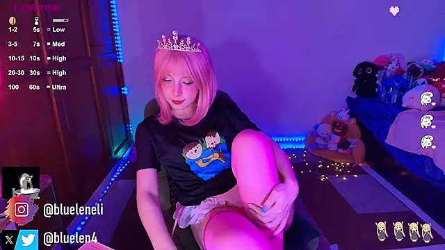 bluelen live sex cam