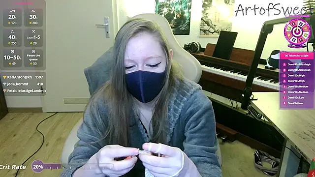 ArtofSweet's cam snapshot