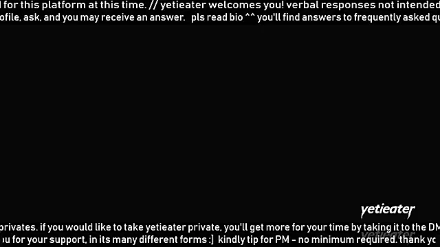 yetieater's cam snapshot