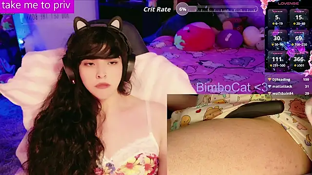 BimboCat live sex cam