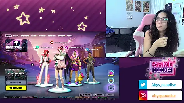 Abysparadise's cam snapshot