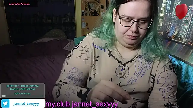 JannetPie's cam snapshot