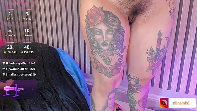 NinaInk's cam snapshot