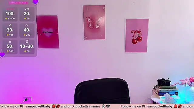 Sampuckettbaby's cam snapshot