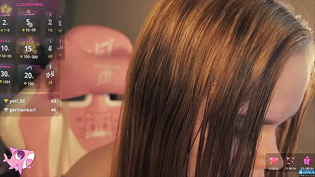 PinkSharky live sex cam