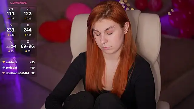 GingerPinky live sex cam