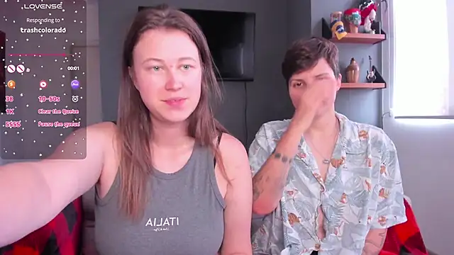 Tenderly_Couple live sex cam