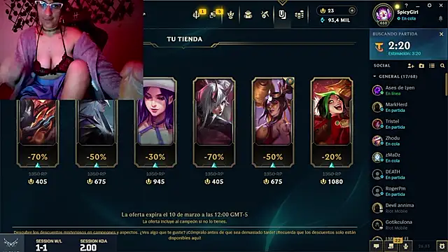 SpicyGirl77's cam snapshot