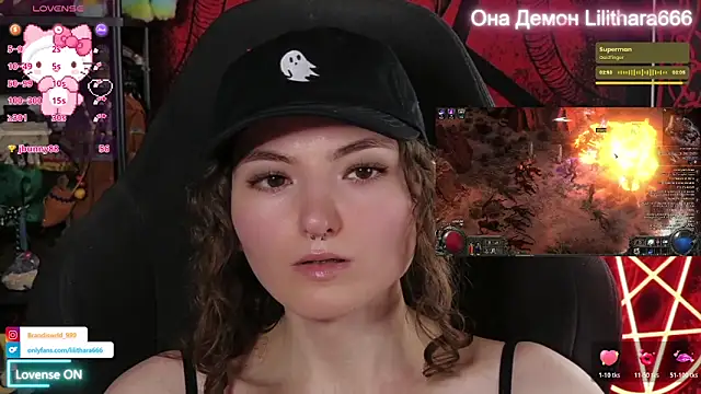 Lilithara666 live sex cam