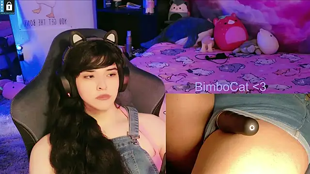 BimboCat live sex cam
