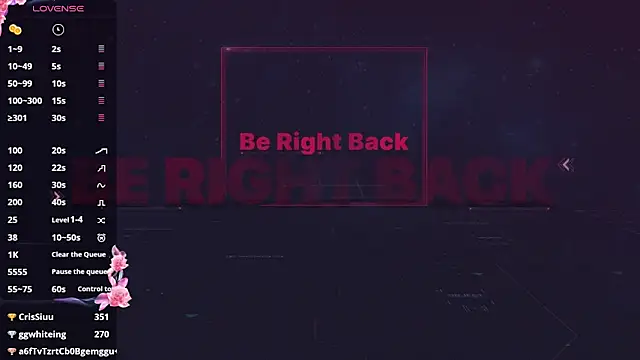 CarolaineMyers live sex cam