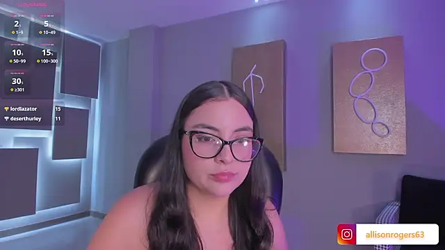 AllisonRogersX's cam snapshot