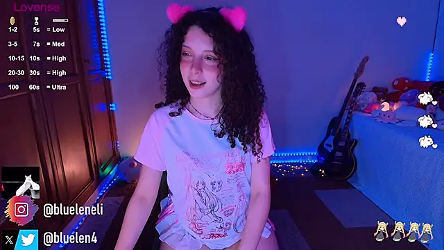 bluelen live sex cam