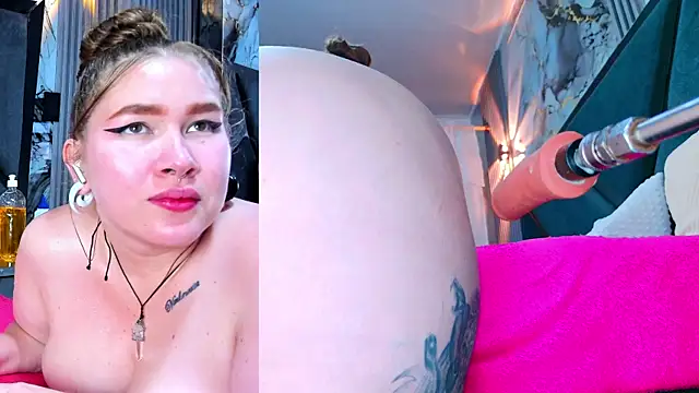 NathaxaLeans live sex cam