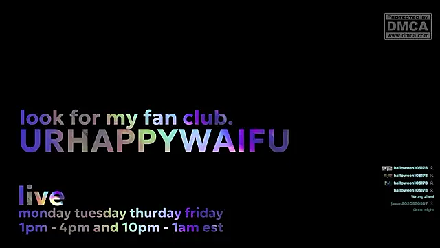 urhappywaifu's cam snapshot