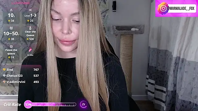 Marmalade_Fox's cam snapshot