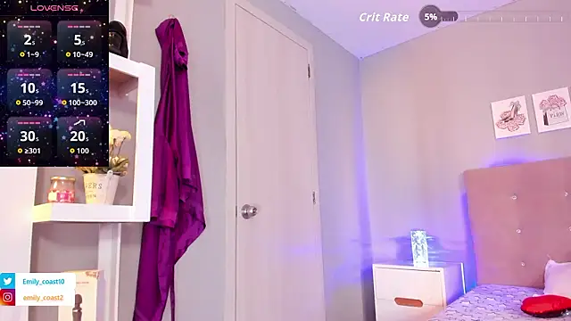 EmilyCoast-1's cam snapshot