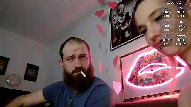 XBellaXundXUweX's cam snapshot