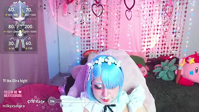 MilkyXSakura's cam snapshot