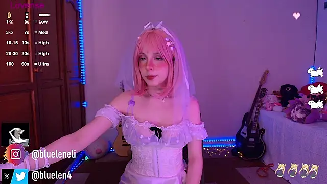 bluelen live sex cam