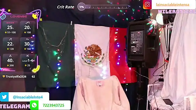 LaInsaciableIntensa's cam snapshot