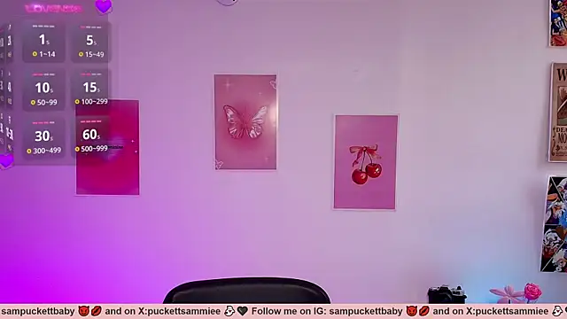 Sampuckettbaby live sex cam