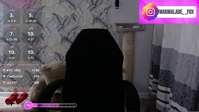 Marmalade_Fox's cam snapshot