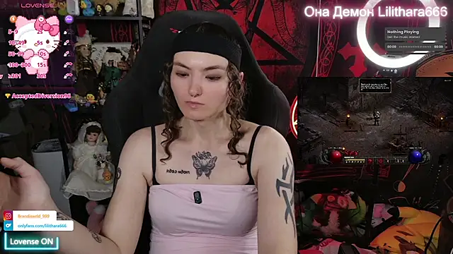 Lilithara666 live sex cam