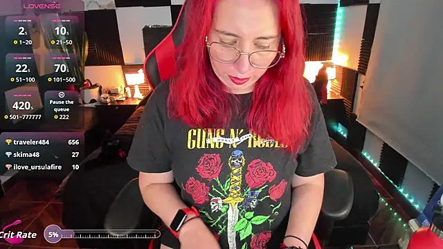 Ursula_fire's cam snapshot