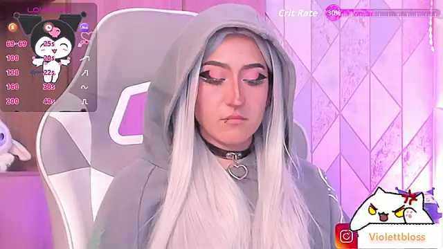 Violettbloss live sex cam