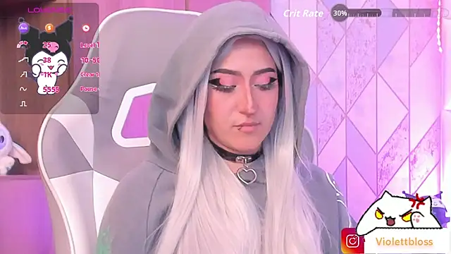Violettbloss live sex cam