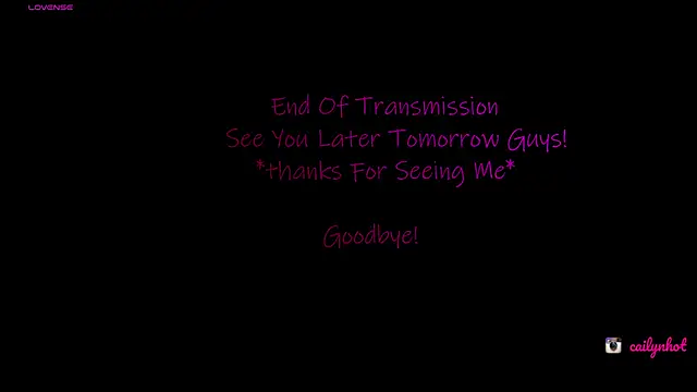 cailynhot's cam snapshot