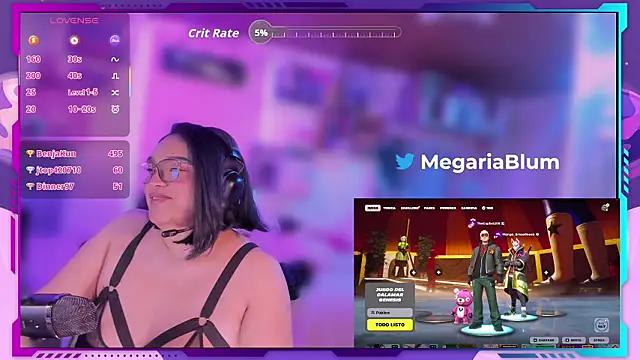 MegariaB live sex cam
