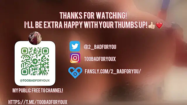 2badforyou live sex cam
