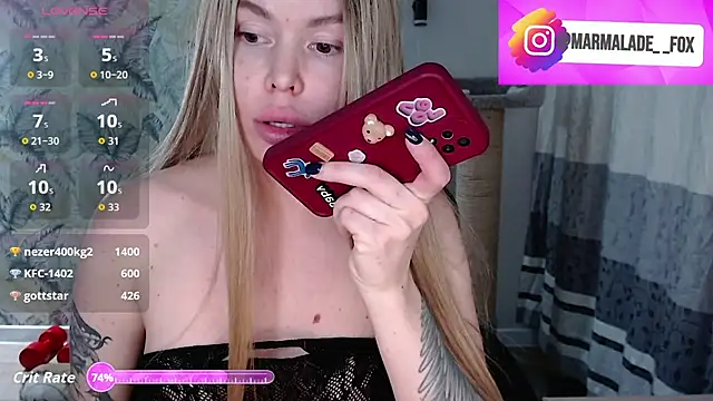 Marmalade_Fox's cam snapshot