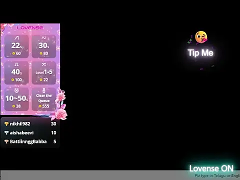 Nisha-telugu's cam snapshot