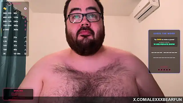 alexxxbear live sex cam