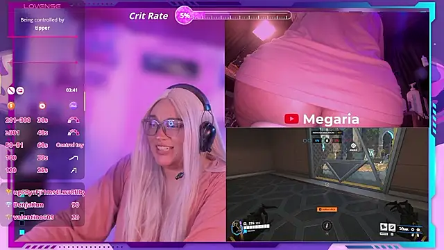 MegariaB live sex cam