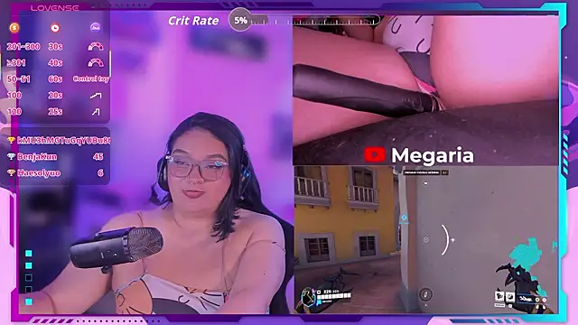 MegariaB live sex cam