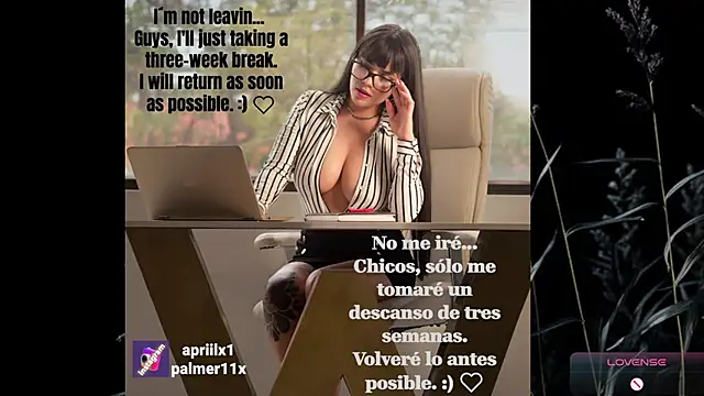 Aprilx1 live sex cam