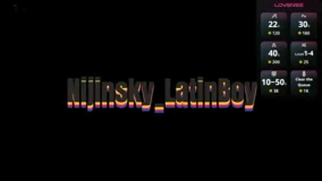 Nijinsky_LatinBoy live sex cam